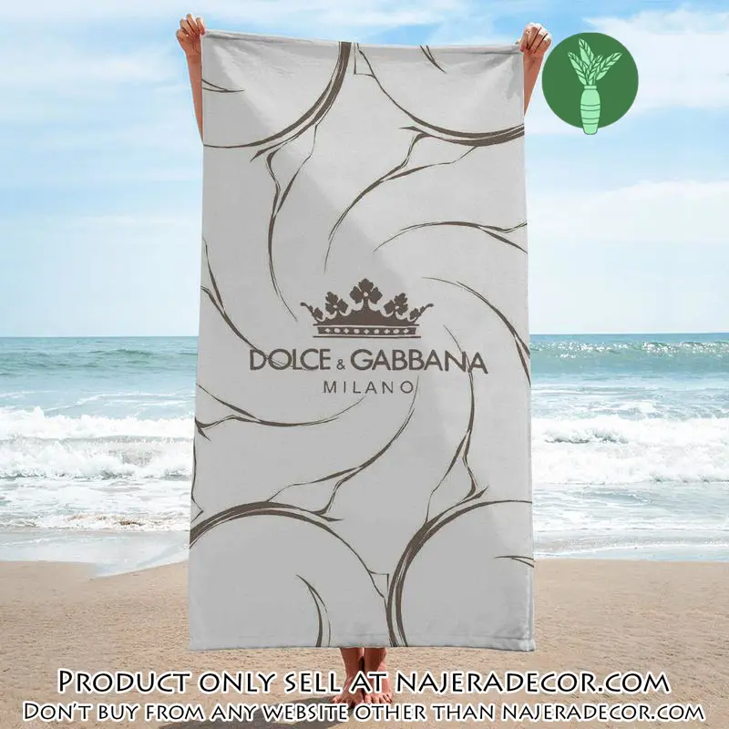Dolce & gabbana beach towel luxury brand hot trending summer  bt00525 njr3013756